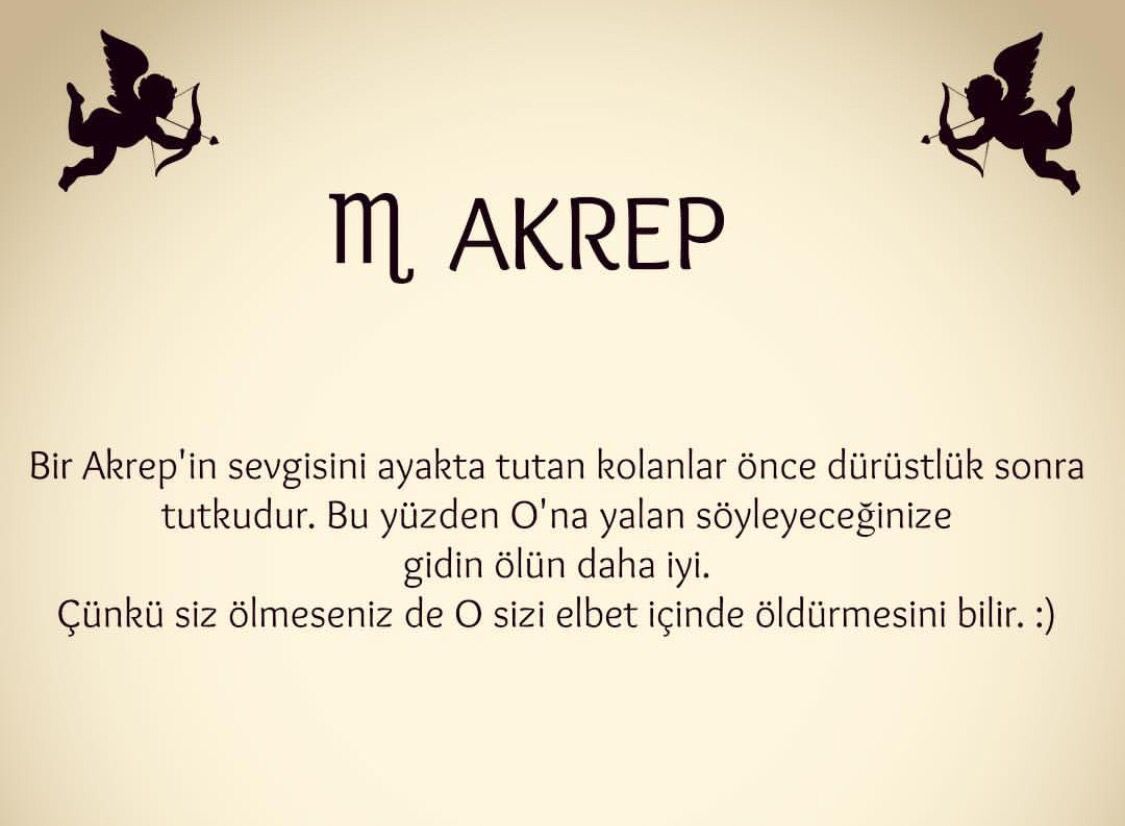 Akrep burcu Akrep burcu